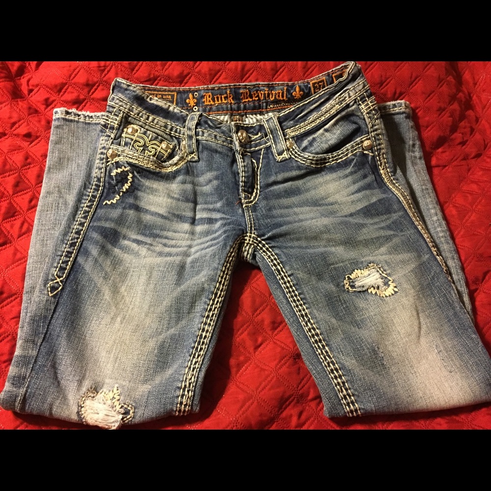 Rock Revival Capris